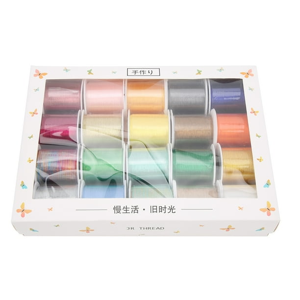 Hilo Para Máquina De Coser, Serie Gris Juego De Hilos De Coser 10 Colores  Para Ropa Para Manualidade ANGGREK No