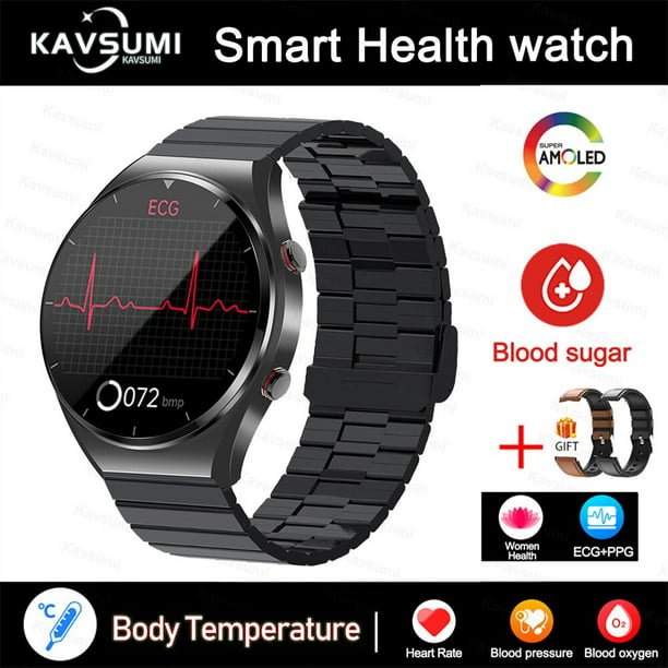 Reloj Monitor De Presion Arterial Smart Watch Men Blood Pressure