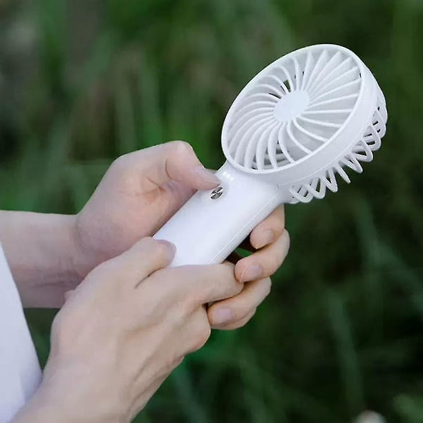 Mini ventilador portátil de mano o pequeño ventilador de