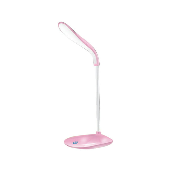 lámpara de mesa led usb protección ocular toque niños dormitorio luz nocturna rosa likrtyny