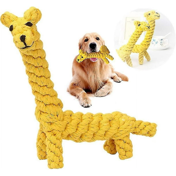 HGKL Juguetes para perros, juguetes interactivos para perros con cuerdas  para masticar, juguetes de tira y afloja para perros pequeños y medianos,  da