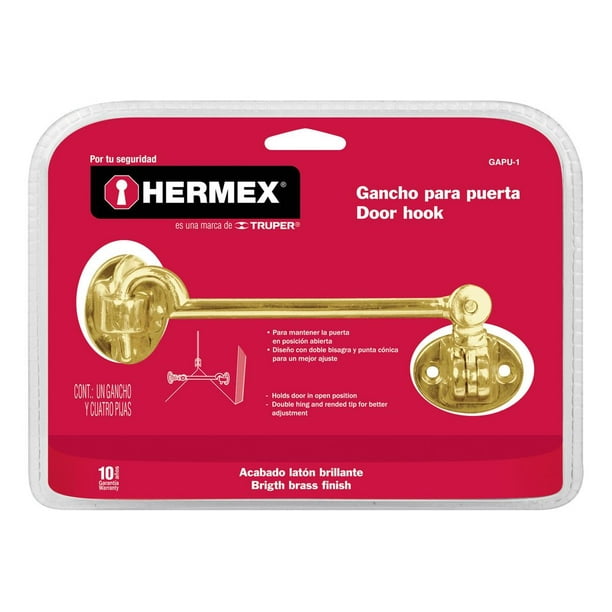 Gancho para puerta laton Hermex GAPU-1 / 43645
