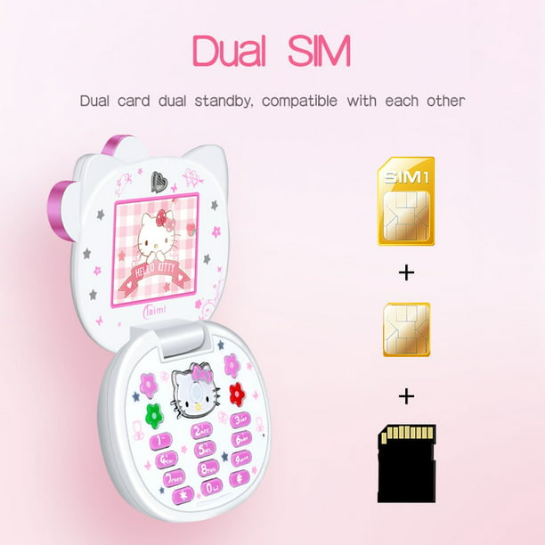Teléfono robusto desbloqueado, Dual SIM Dual Standby Mini teléfono