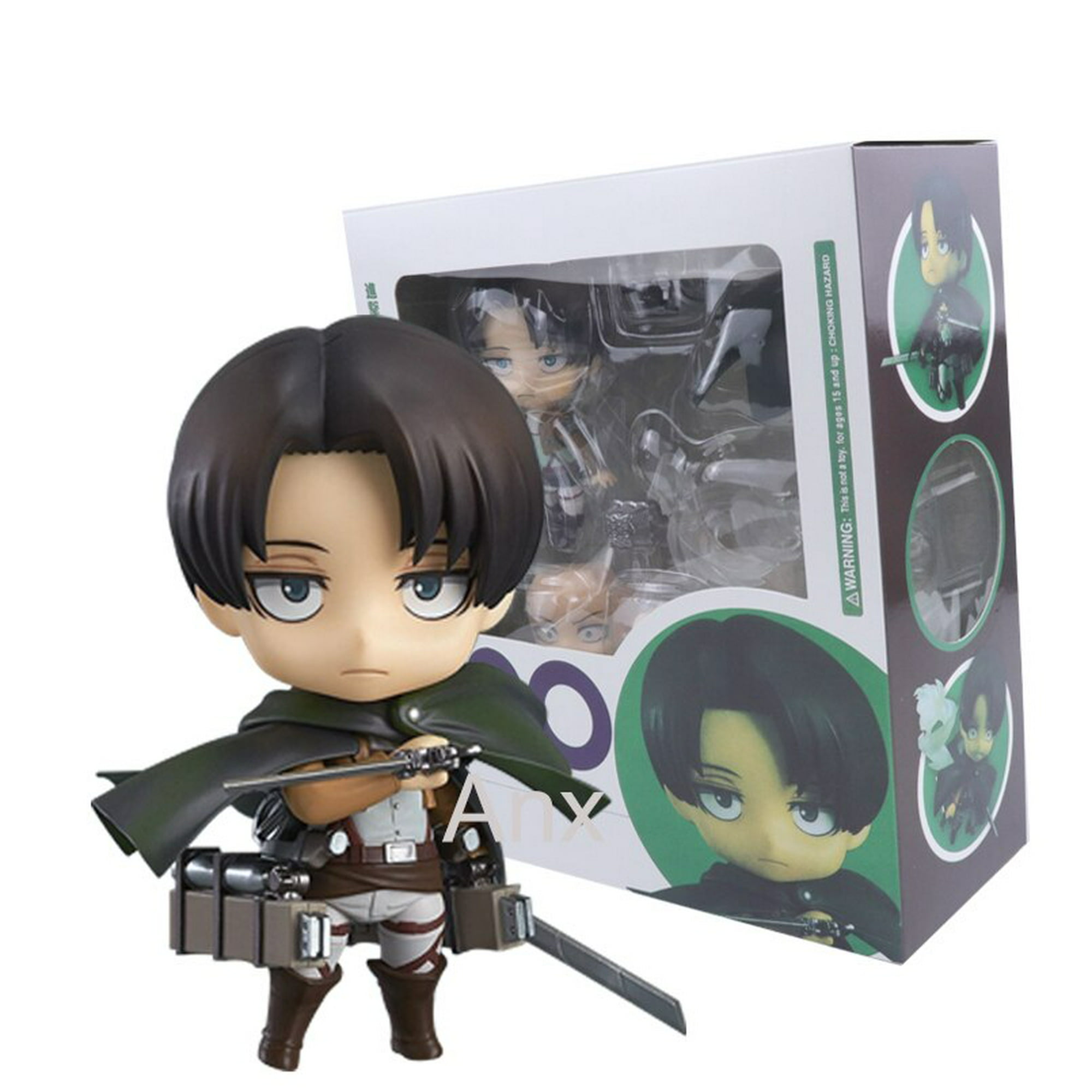 Figura de acción de Levi de 15cm, figura de Anime Rival Ackerman Attack on  Titan, Eren Jaeger Shingeki No Kyojin Attack on Titan 