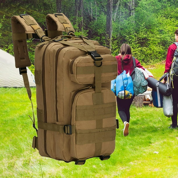 Mochila de camping de 30 L Bolsa militar, mochila de escalada para hombre,  bolsas de senderismo al aire libre, para supervivencia, viajes, caza
