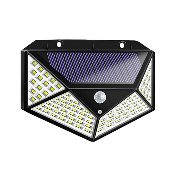 Luces LED solares de pared para exteriores, lámpara con Sensor de  movimiento PIR, alimentada por luz