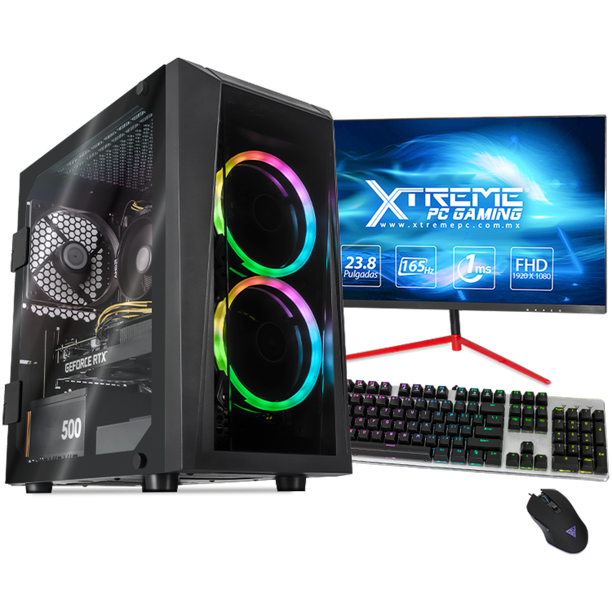 Xtreme PC Gaming Geforce RTX 3050 AMD Ryzen 5 16GB SSD 250GB 2TB