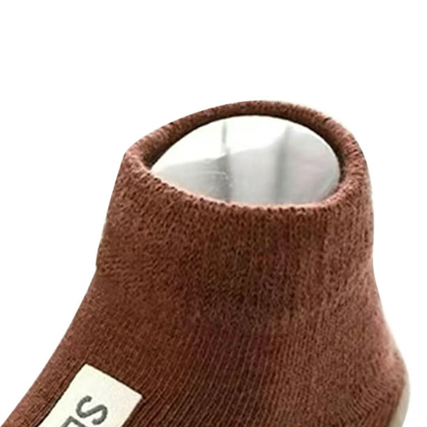 POLG Calcetines unisex para bebé, calcetines antideslizantes de pato con  parte inferior de goma suave, botas de algodón para recién nacidos