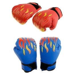 Guantes MMA, guantes de medio , protector de manos, guantes de  entrenamiento para hombre de boxeo Naranja Zulema Guantes de boxeo