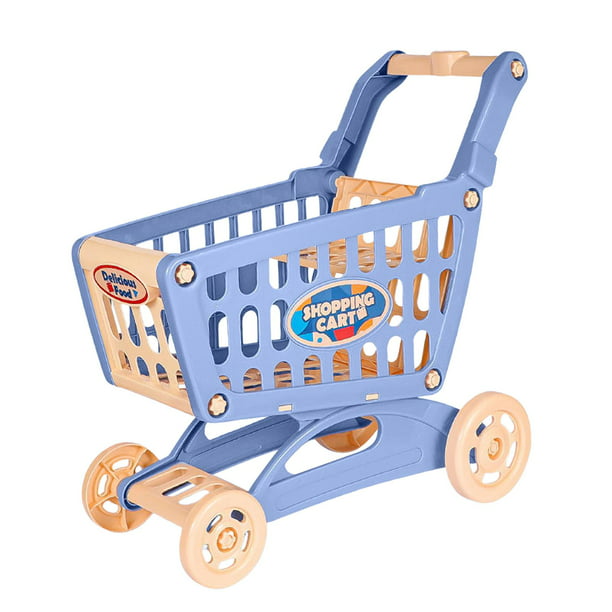 Carrito de compras para niños, carrito de compras de juguete con cesta y  juego de alimentos de 24 piezas, carrito de compras pequeño, carrito de  compras plegable para niños, carrito de compras para : Juguetes y Juegos 