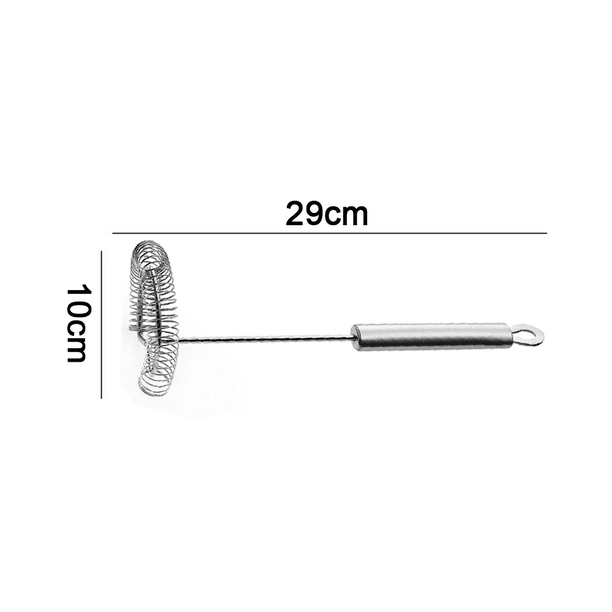 Batidor de huevos semiautomático Batidor manual de huevos Batidor de acero  inoxi