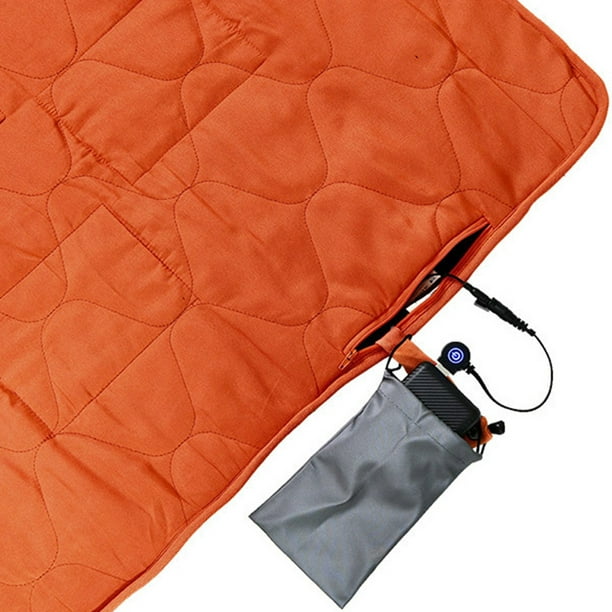 Colchoneta para dormir doble Colchón inflable portátil para 2 personas  naranja kusrkot Cojín para dormir doble