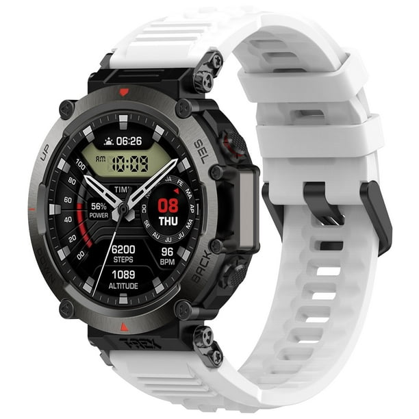 Correa de reloj Reloj de pulsera inteligente Correa de silicona ajustable  con destornillador para Amazfit T-rex Inevent EL4939-03B
