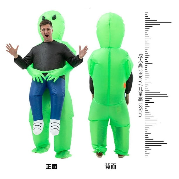 Comprar Disfraz inflable de extraterrestre para niños y adultos, disfraz de  fiesta para niños y niñas, disfraz divertido de Anime, disfraz de Halloween  para hombre y mujer