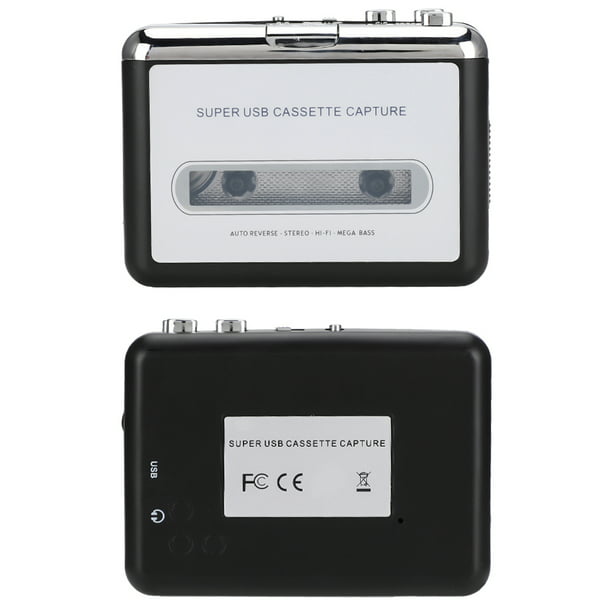 BW Cinta portátil a la PC Cassette-to-MP3 CD convertidor USB Captura de  Audio Digital Reproductor de música, Reproductor de Cassette USB y Cinta a  MP3 Converter : .es: Electrónica