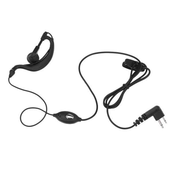 Auricular con auricular Walkie Talkie con micrófono PTT para