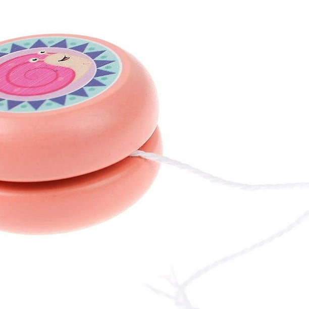 Bola de yoyo para niños Estampados de animales lindos Juguetes de yoyo de  madera Rompecabezas Juguetes nostálgicos Yo-Yo para niños Yo creativo