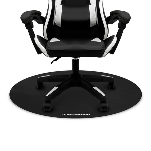  Game Zone - Tapete para silla, para suelo duro, alfombra de  pelo mediano, 42 x 46 pulgadas, color negro (121563) : Productos de Oficina