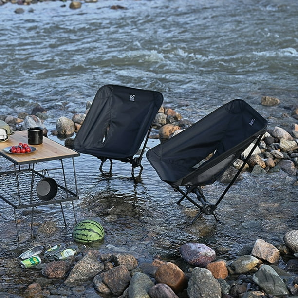 Silla de mesa de camping de aluminio plegable con sillas, mesa portátil  para acampar al aire libre, barbacoa de playa, ligera y fácil de  transportar