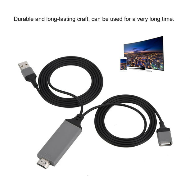 Comprar Cable adaptador Universal HDMI HDTV AV de teléfono a TV