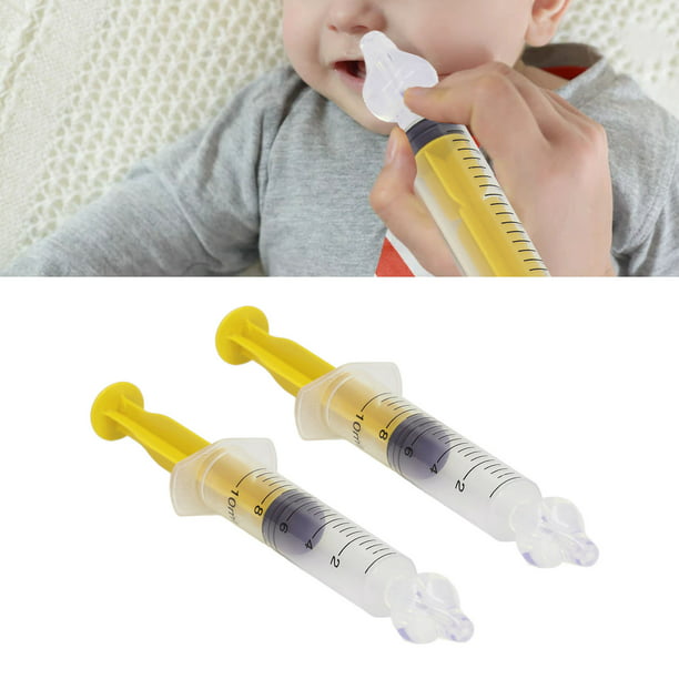 Irrigación nasal para bebé – Jeringa nasal para bebé – 2 chupadores  profesionales de nariz para bebé con punta de succión nasal de silicona  limpia y