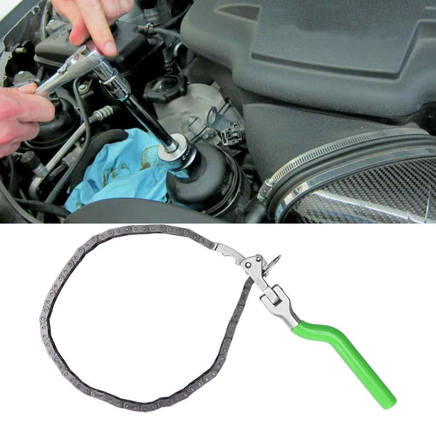 Como usar una llave para filtro de aceite en autos 