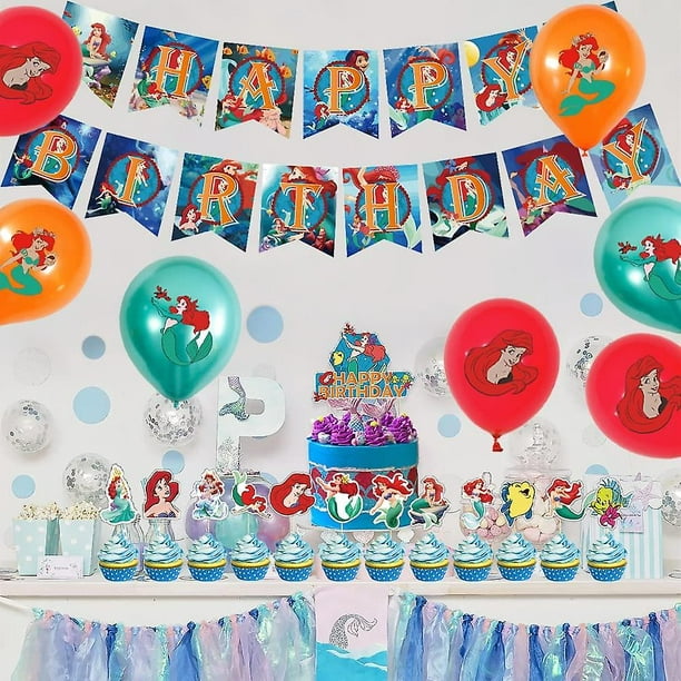 Decoracion Globos De Sirena Decoraciones Para Fiestas Cumpleaños