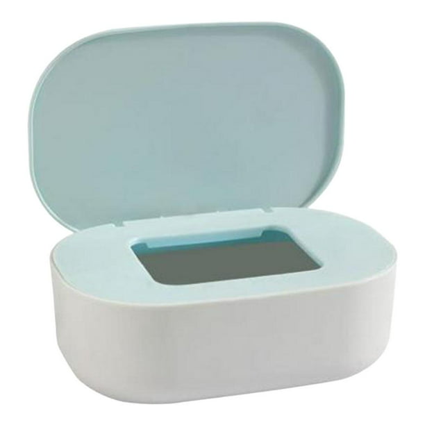 GLEAVI Contenedor dispensador de toallitas húmedas, caja de almacenamiento  con tapa, soporte para toallitas húmedas para mantener las toallitas