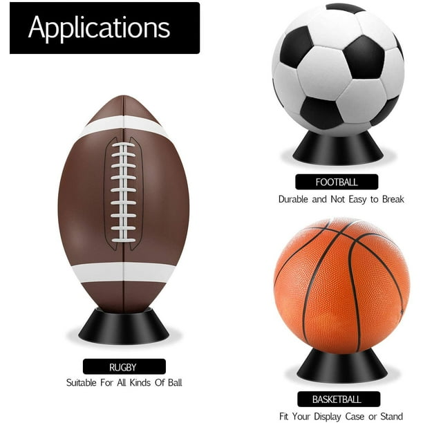 6 Piezas Soporte de Exhibición de Bolas de Recuerdo Soporte de Exhibición  de Bolas de Pedestal Soporte de Balón de Fútbol para Baloncesto Fútbol  Voleibol ER
