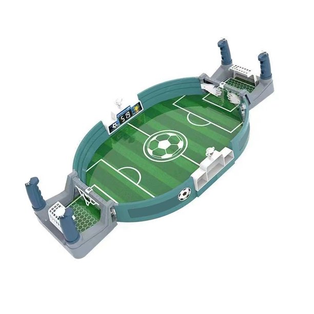 2023 Nuevo juego de fútbol Futbolín de mesa Fútbol infantil Iluminación  competitiva Juego interactivo Regalo de niños verde Mini creativo para niños