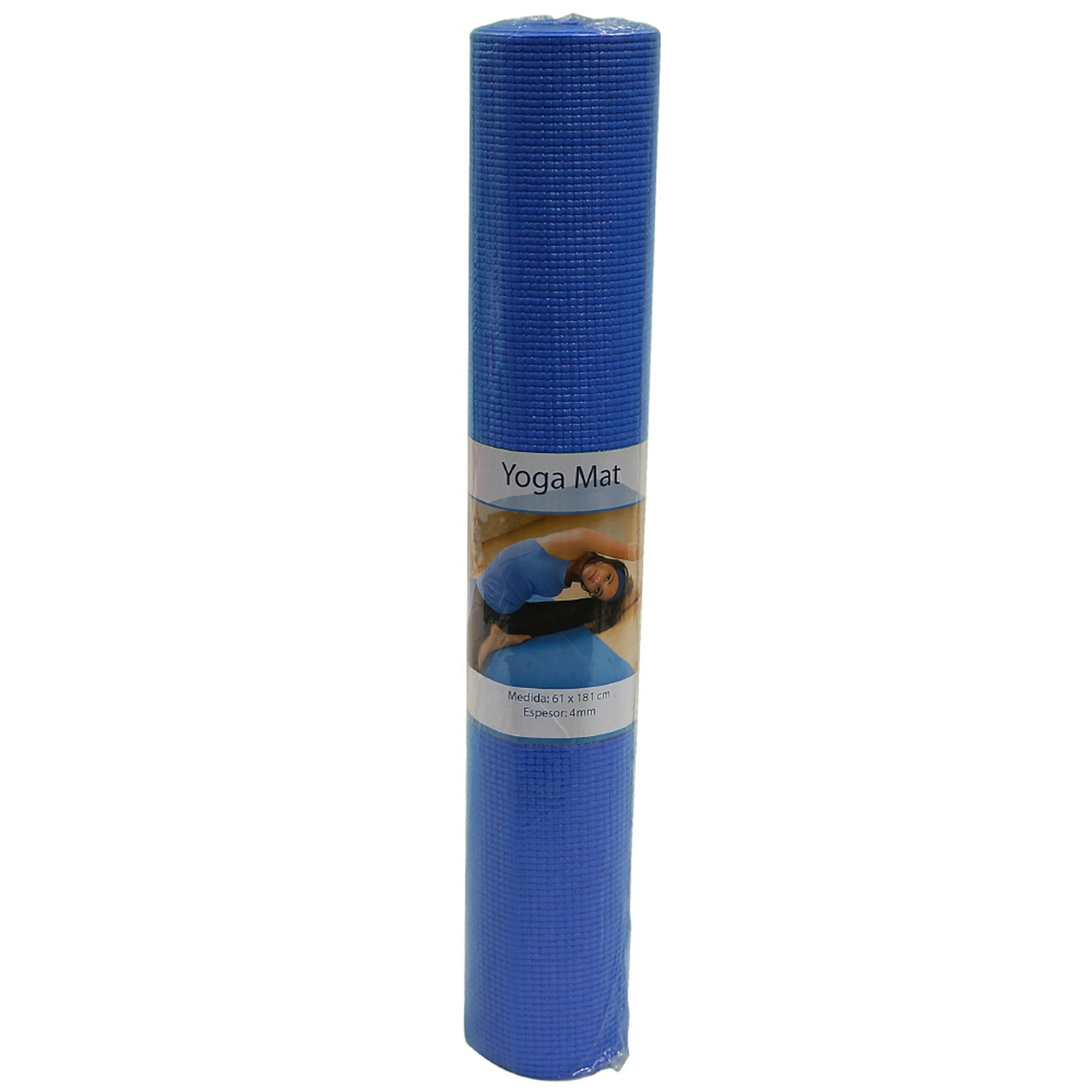 Tapete para Yoga Negro 61 x 181cm 5mm Espesor - Yoga Mat acolchado para  hacer ejercicio - Tapete Antiderrapante para Gimnasio Livingreen Tapete  para