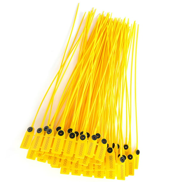 Paquete De 100 Bridas Para Cables De Plastico De Primera Calidad,  Resistentes