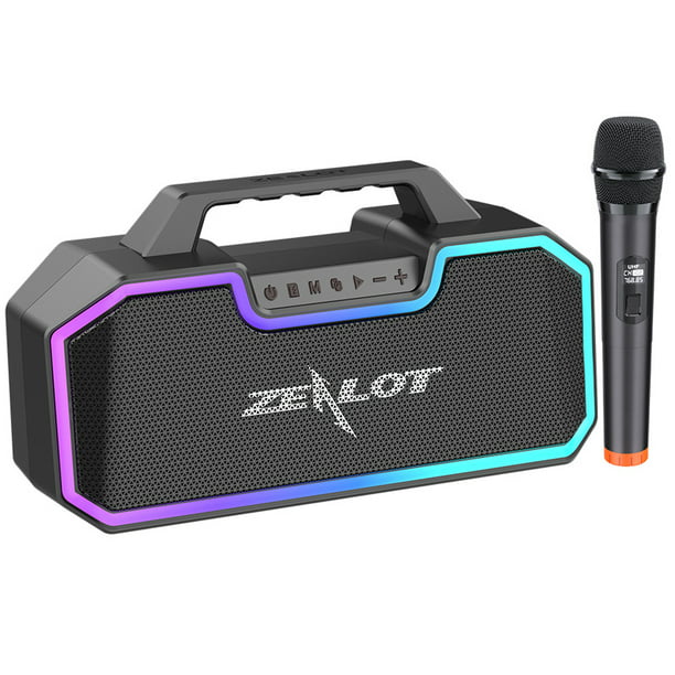 Zealot Altavoz Bluetooth Grande 60W de Potencia con Super Bass