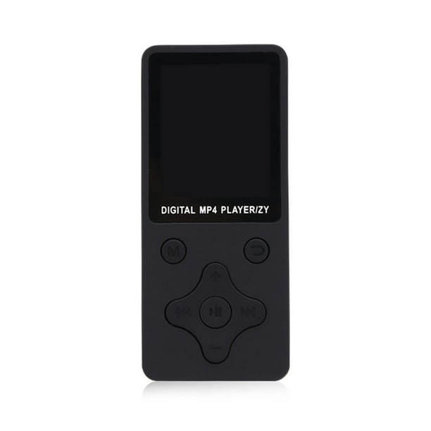 Reproductor de MP3, reproductor de MP3 de música digital portátil sin  pérdidas, pantalla LCD portátil delgada de 1.8 pulgadas, reproductor de  música