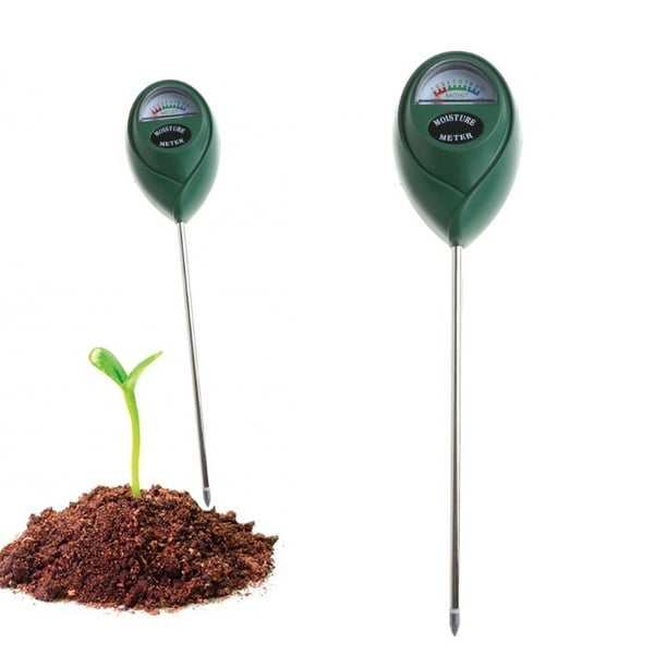 Hidrómetro medidor de humedad del suelo, Sensor de humedad del suelo,  higrómetro de plantas, medidor de humedad del suelo, probador de suelo,  jardinería, 2 uds.