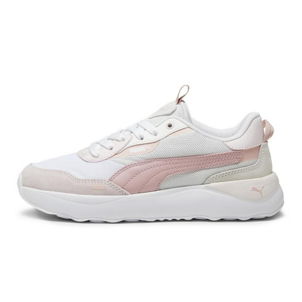  PUMA - Zapatilla de gamuza para niña, blanco : Ropa, Zapatos y  Joyería