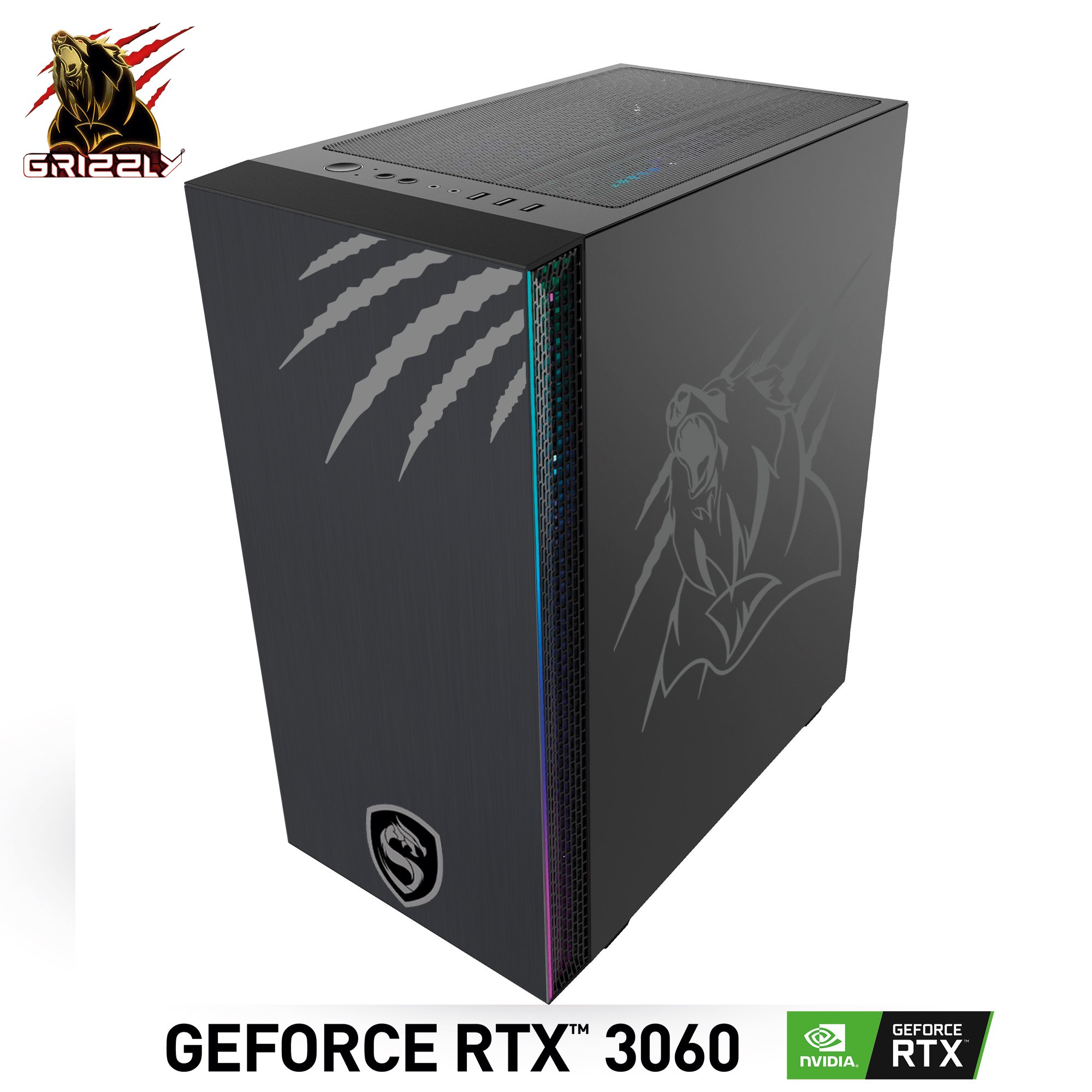 PC de Bureau Gamer SPECIAL / Ryzen 7 4750G / RTX 3060 Twin X2 12G / 16 Go