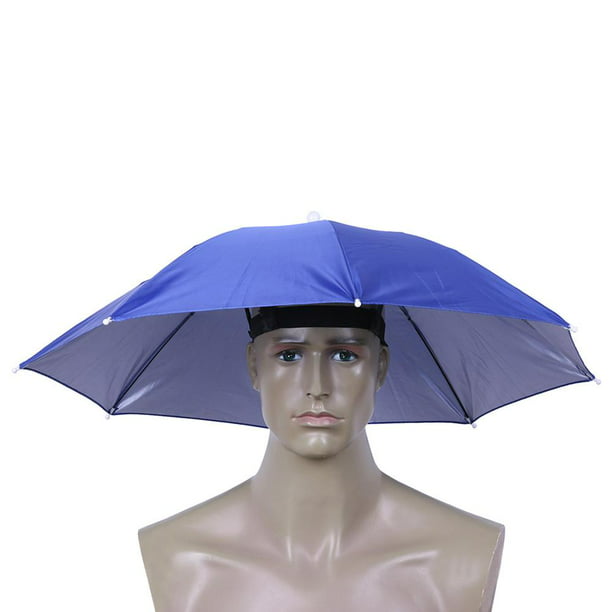 Paraguas Cabeza Sombrero con Paraguas para Cabeza