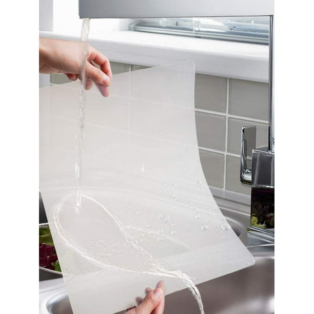  Protector de mesa de PVC transparente de 0.079 in para mantel  de plástico, resistente al agua, resistente al calor, para mesa de comedor,  oficina, mesa de café (tamaño: 35.4 x 74.8 in) 