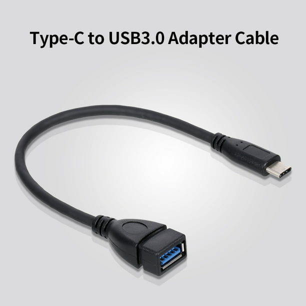  Adaptador OTG tipo C a USB3.0, convertidor, cable de carga,  unidad libre, conectar disco duro, cámara, teclado, conectar y usar, para  teléfonos/tabletas, PC y computadoras : Todo lo demás