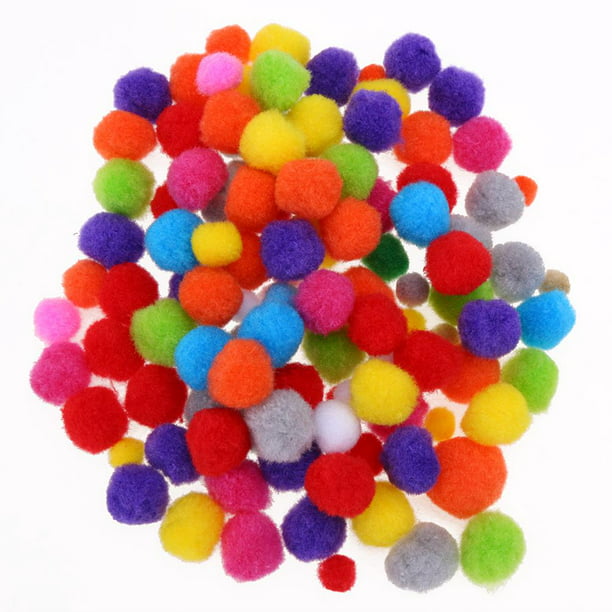 Pompones De Colores Fluffy Ball Pom Pom Ball Hair Ball Costura Garland  Craft (30 mm / 50 piezas)