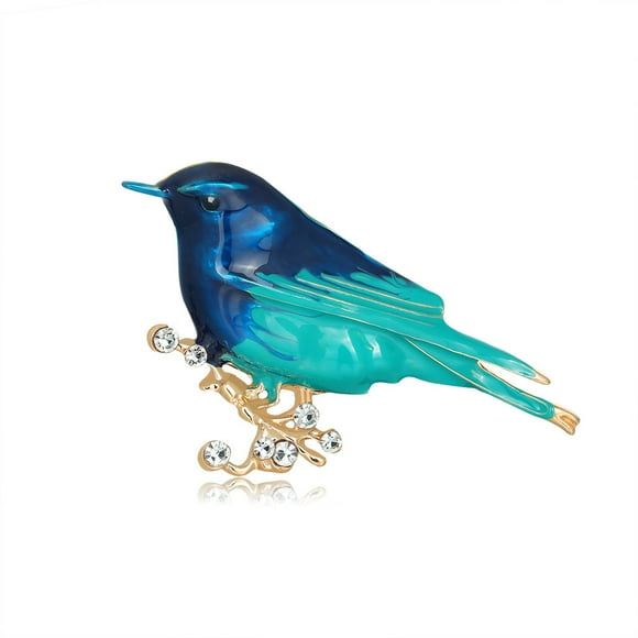 1 uds broche de pájaro que gotea aceite de aleación de estilo minimalista broche de animal personalizado a la moda pin accesorios de ropa jm