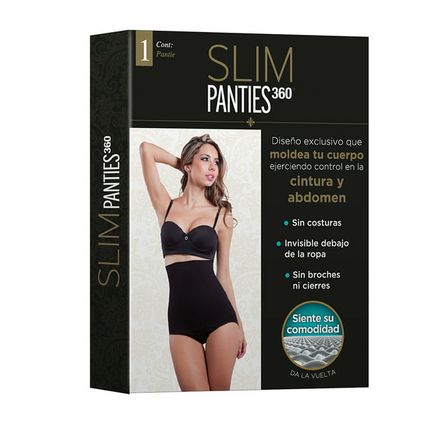 Faja Moldeadora Slim Panties 3 Pack Color Negro/Marrón/Beige