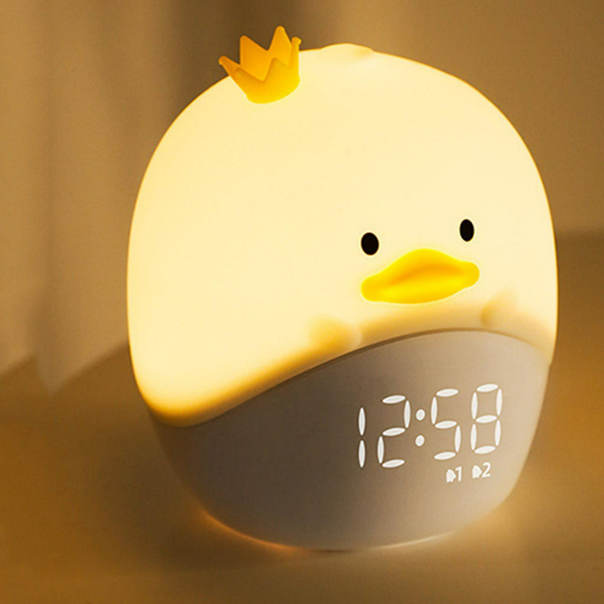 Compre Reloj de Alarma Para Niños Luz de la Noche Para Niños 5 Tonos de  Llamada Control Táctil Temporizador de Repetición Para Niñas Dormitorio  Para Niños - Rosado en China
