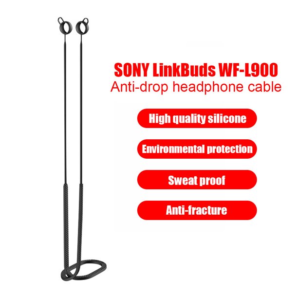 Audífonos Correa de silicona antipérdida para auriculares SONY WF-C500,  cable de cuello para auriculares inalámbricos Universal Accesorios  Electrónicos