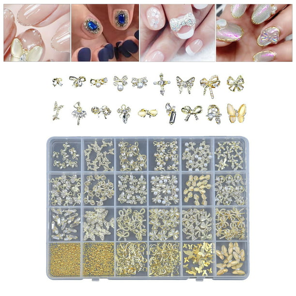 Cristal AB colorido para uñas, de uñas y de imitación, piedras de cristal  para uñas, de uñas 3D para Baoblaze Uñas De Diamantes De Imitación