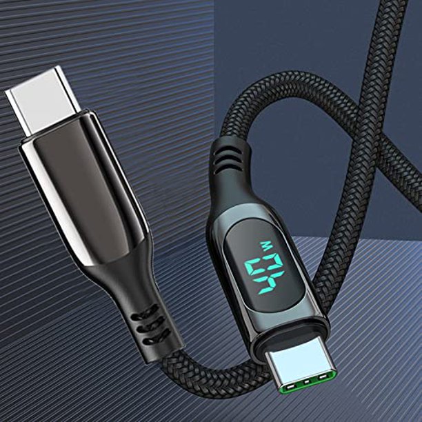 Cable Generico Usb-c A Usb-c De 2m Para Macbook y iPad Con Conector Tipo C