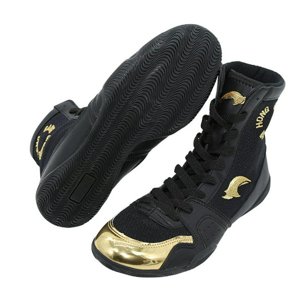  NYKJBD Zapatos de boxeo para hombre, botas de boxeo, zapatos de  lucha juvenil, zapatillas de boxeo, suela de goma, verde-12 : Ropa, Zapatos  y Joyería