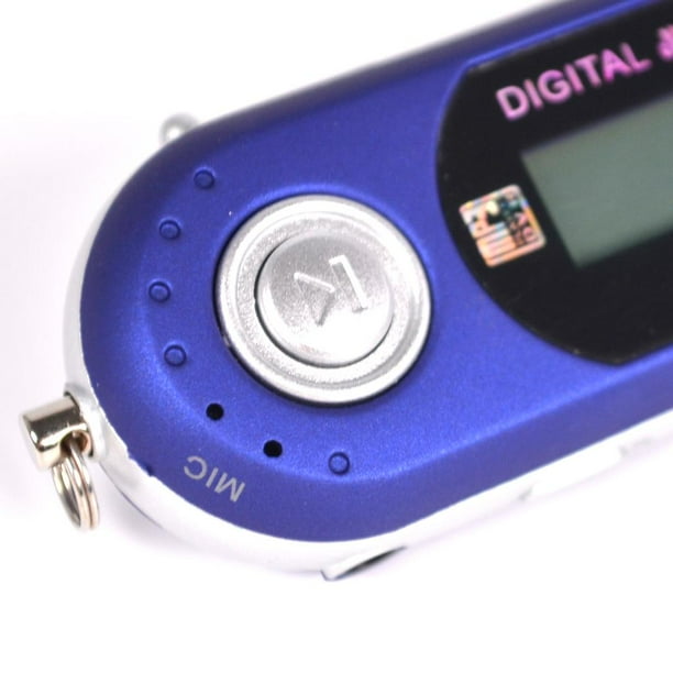 Reproductor de Música USB MP3 de 4GB con Pantalla LCD Grabadora de Voz  Astilla Macarena