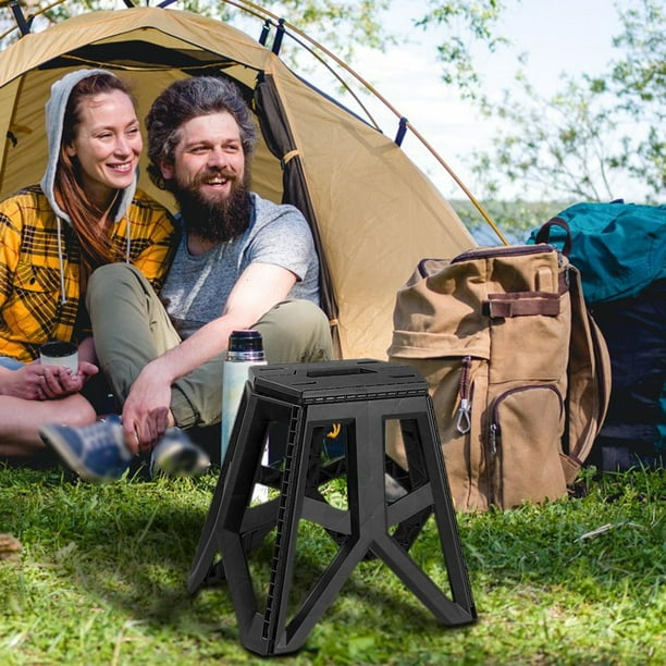Taburete plegable portátil Antideslizante Mini taburete de camping